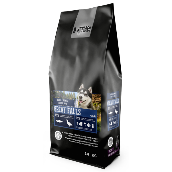 BLACK CANYON Great Falls - Forelle & Ente